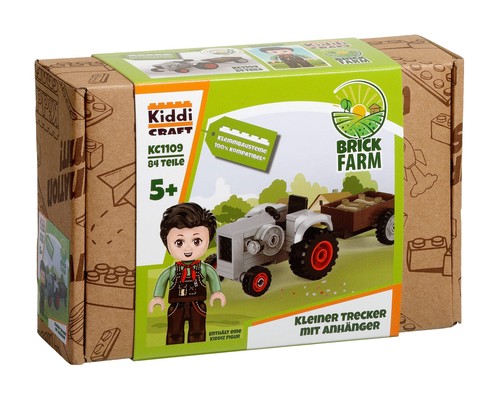 Kiddicraft brick farm - brick, –