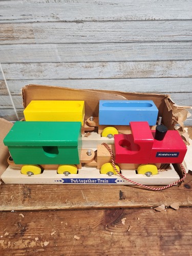 Trenino legno vintage - in,
