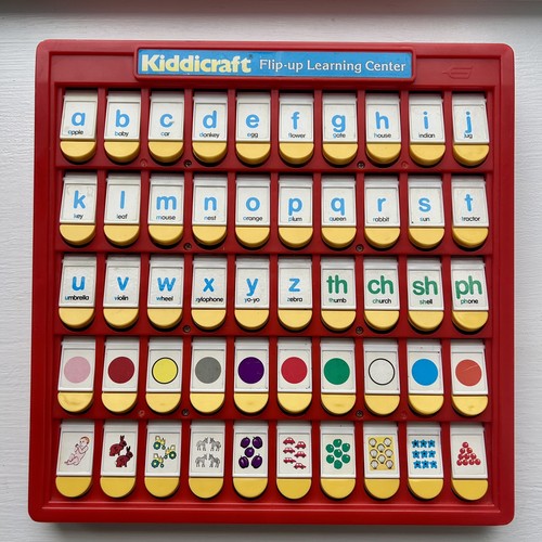 Vintage kiddicraft alphabet - vintage,