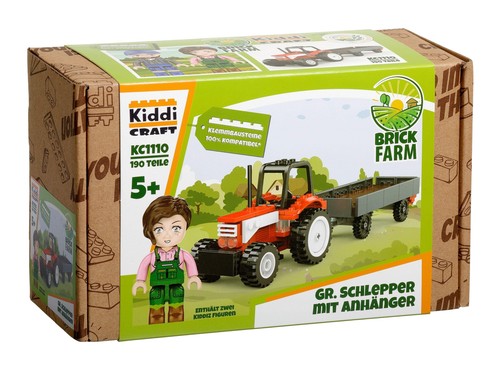Kiddicraft brick farm - brick, –