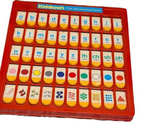 Kiddicraft flip learning - kiddicraft, flip-up