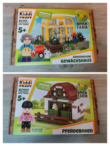 Kiddicraft brickfarm bundle - kiddicraft,