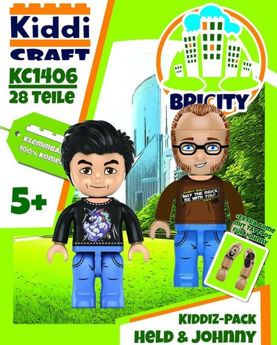 Kiddicraft brick city - brick,