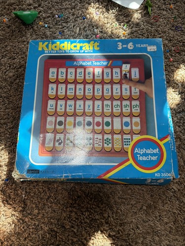 Vintage kiddicraft alphabet - kiddicraft,