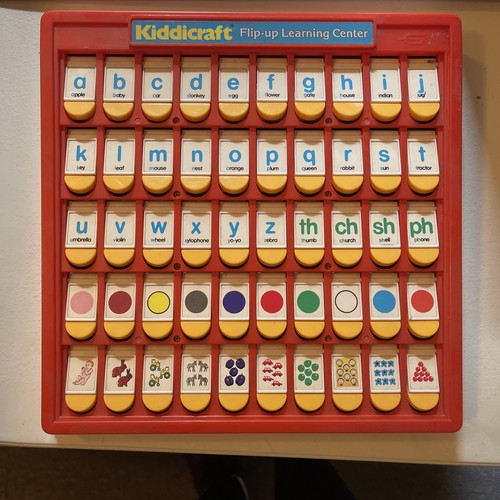 Vintage kiddicraft alphabet - vintage,