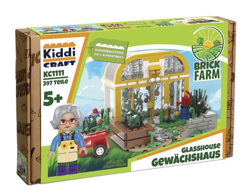 Kiddicraft brick farm - brick, –