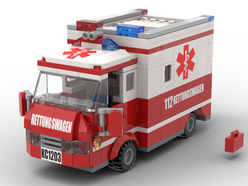 Kiddicraft kc1203 ambulanza - kc1203,